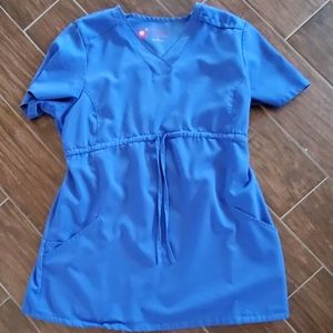 Maternity scrub top